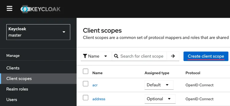 Crear una plantilla de configuración para la aplicación