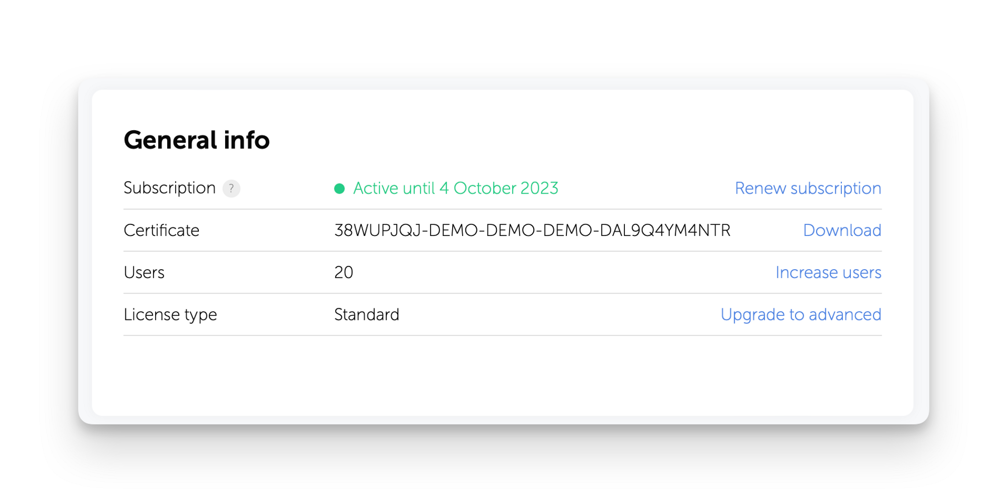 Update window example