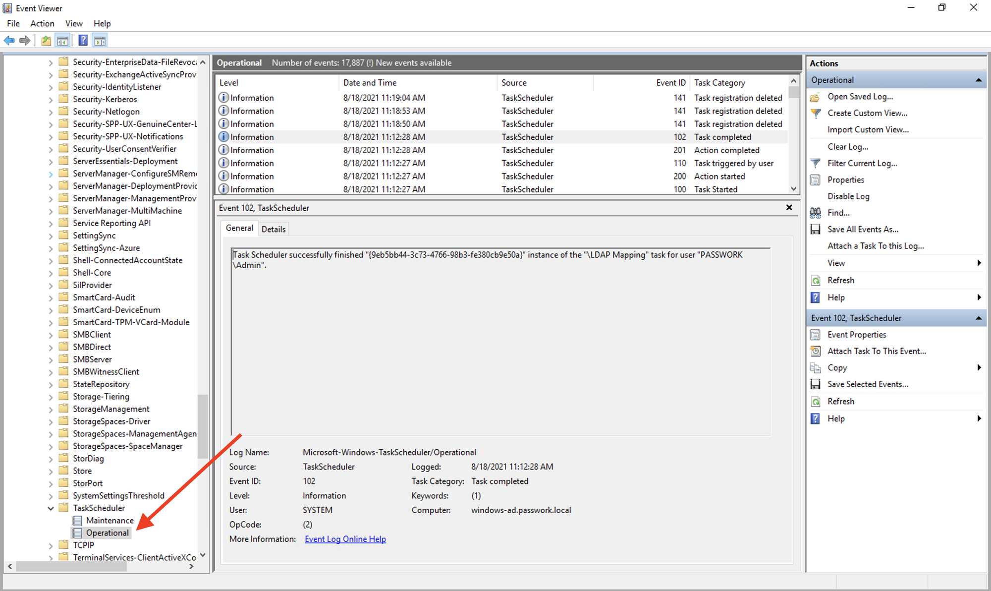 Searching password by browser extension