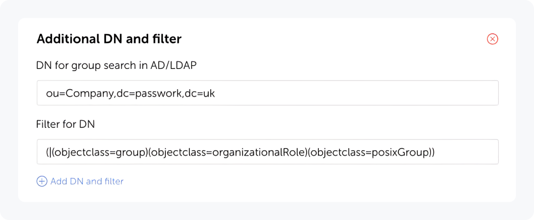 Searching password by browser extension