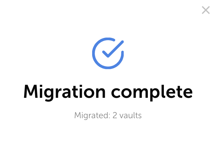 Completion of the final stage of Passwork migration
