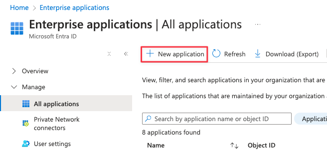 Creating an application for Passwork